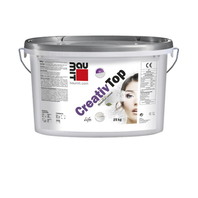 BAUMIT_ CreativTop Silk MODELLEZŐ VAKOLAT 0,2 mm 25 kg I. színcsoport