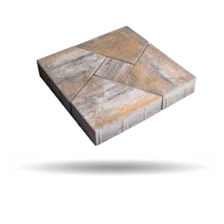 SW Térkő_Mozaikkő 8 cm Szürke