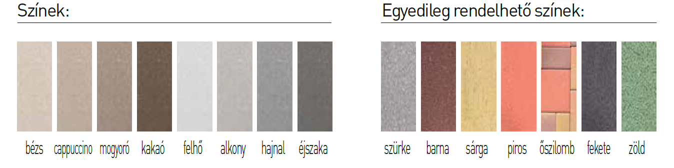 SW Térkő_Fodorkő 6 cm Piros