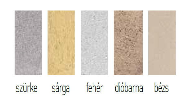 Sw Zsalukő Kerítéselem 20x20x16 cm Sárga