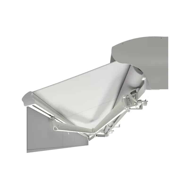 Árnyékolók_Silver Plus könyökkaros tokozat nélküli napellenző