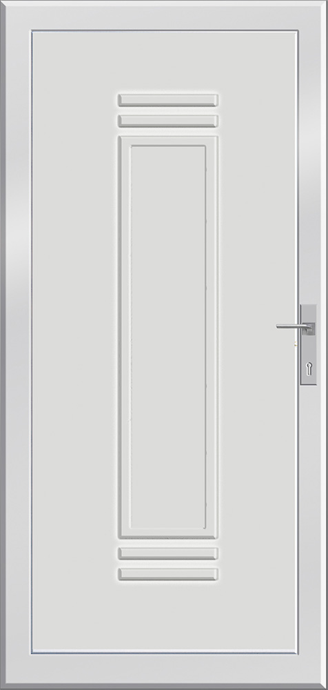 Bejárati ajtó_dombornyomott panel_Lord tömör