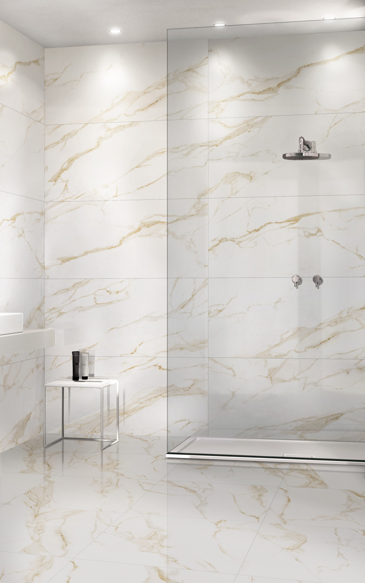 Valore_Divina Calacatta Gold Ret fényes padlólap 60*120*0,92 cm

