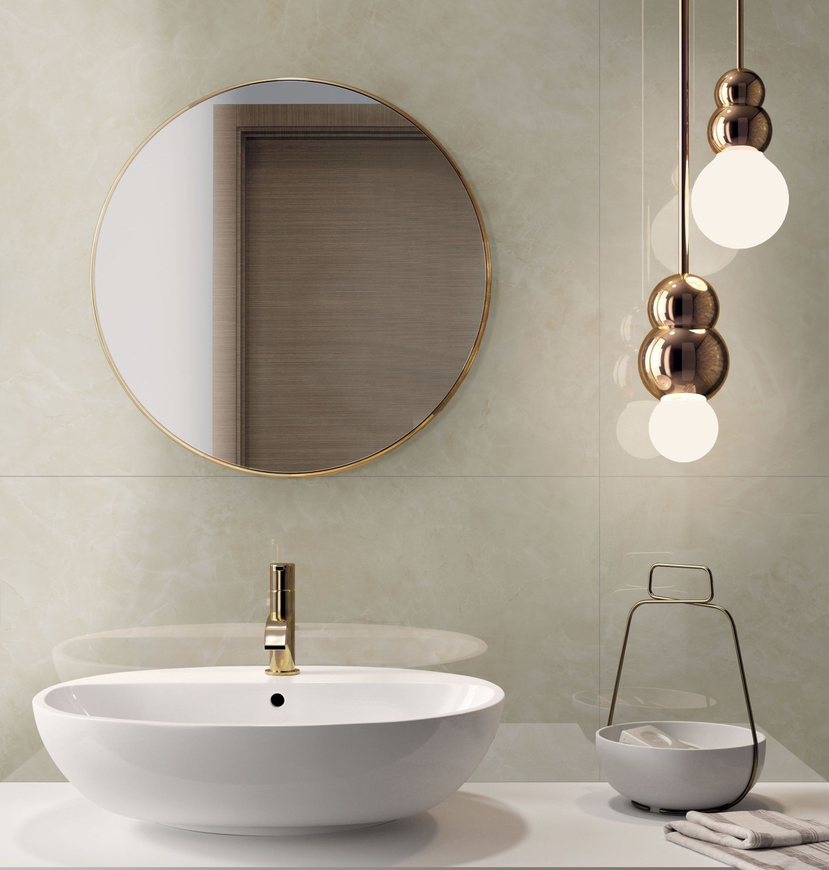 Valore_Divina Onyx Champagne Ret fényes padlólap 60*120*0,92 cm
