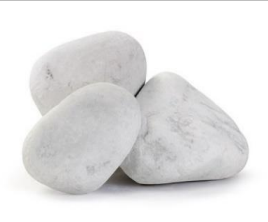 Kertépítő Görgeteg Bianco Carrara 100-150mm