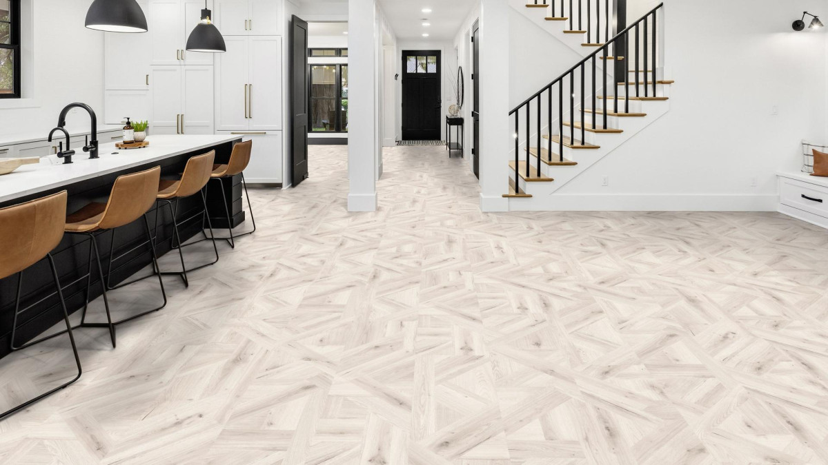 KAINDL AQUA PRO NATURAL MOSAIC 8 MM tölgy MILANO TIMIDO LAMINÁLT PADLÓ /K2725/