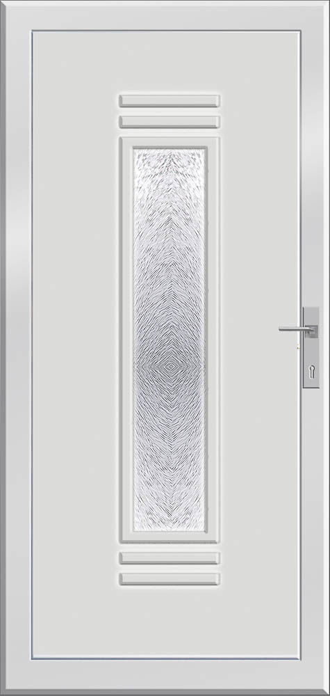 Bejárati ajtó_dombornyomott panel_Lord 1 üveges