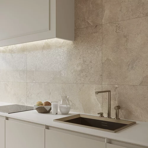 Paradyz Storm Slate Taupe Ret lappato gres burkolat 59,8*119,8*0,8 cm