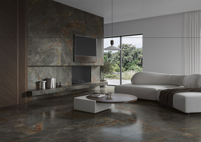 Limone Lava Stone Ret lappato gres burkolat 59,8*119,8*0,8 cm