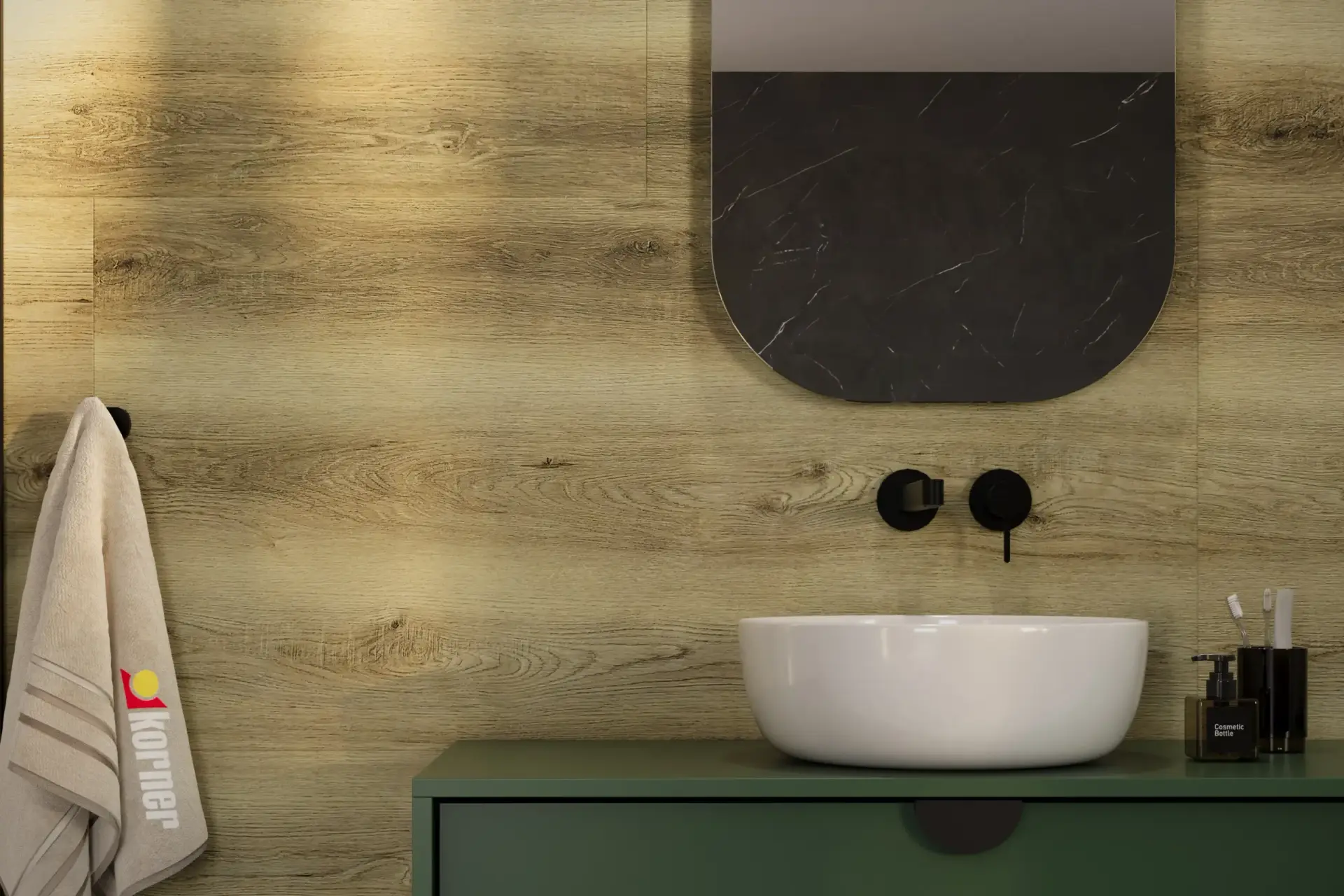 Korner SPC Spectra Select Astrid Oak famintás falpanel 1200*600*4 mm /15W/