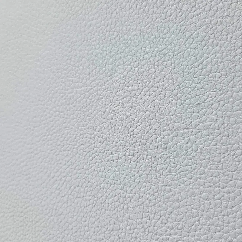 Mediterrán R_ Bambusz-PVC falpanel MonoLux Bőrhatású Light Grey 280*122*0,5 cm