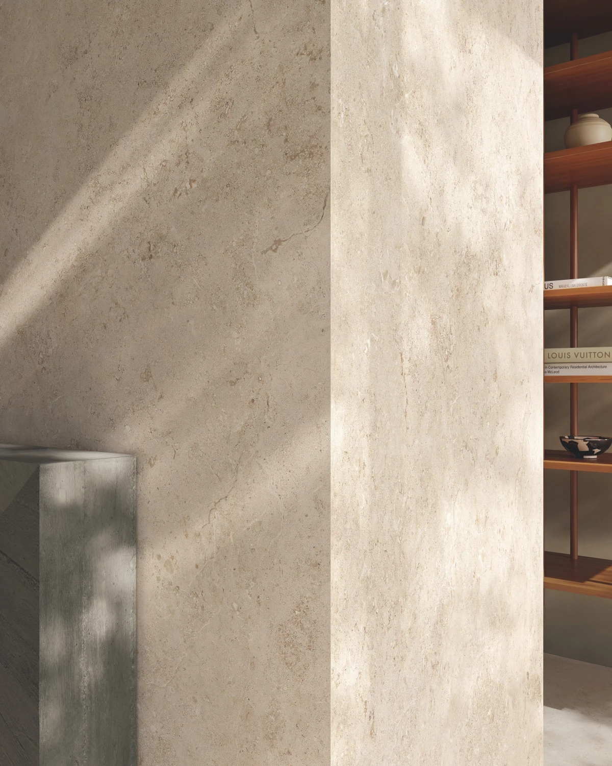Gardenia_Orosei Vanilla NAT RET 3D Antique matt padlólap 60x120x0,85 cm