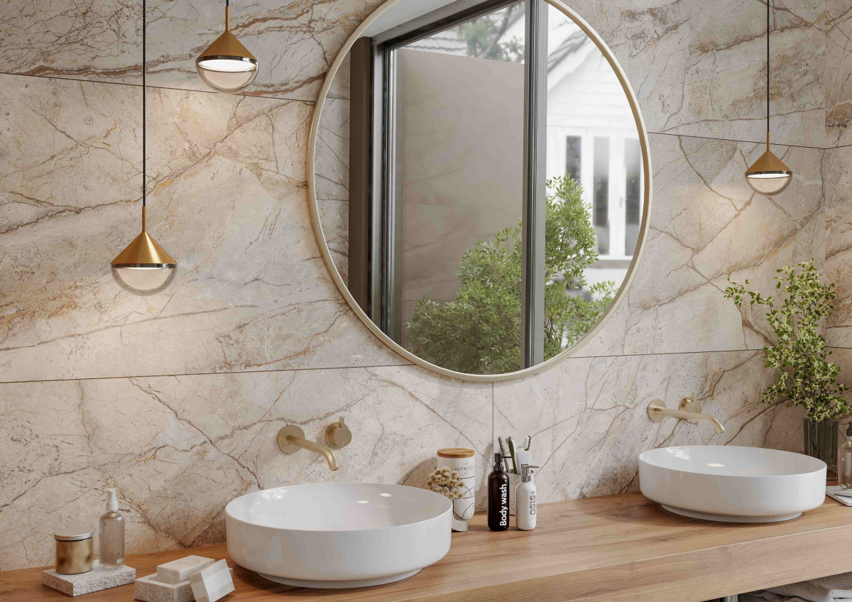 Golden Tile_Florentine Marble Beige matt padlólap 60 x 120 x 0,8 cm /FM1980/