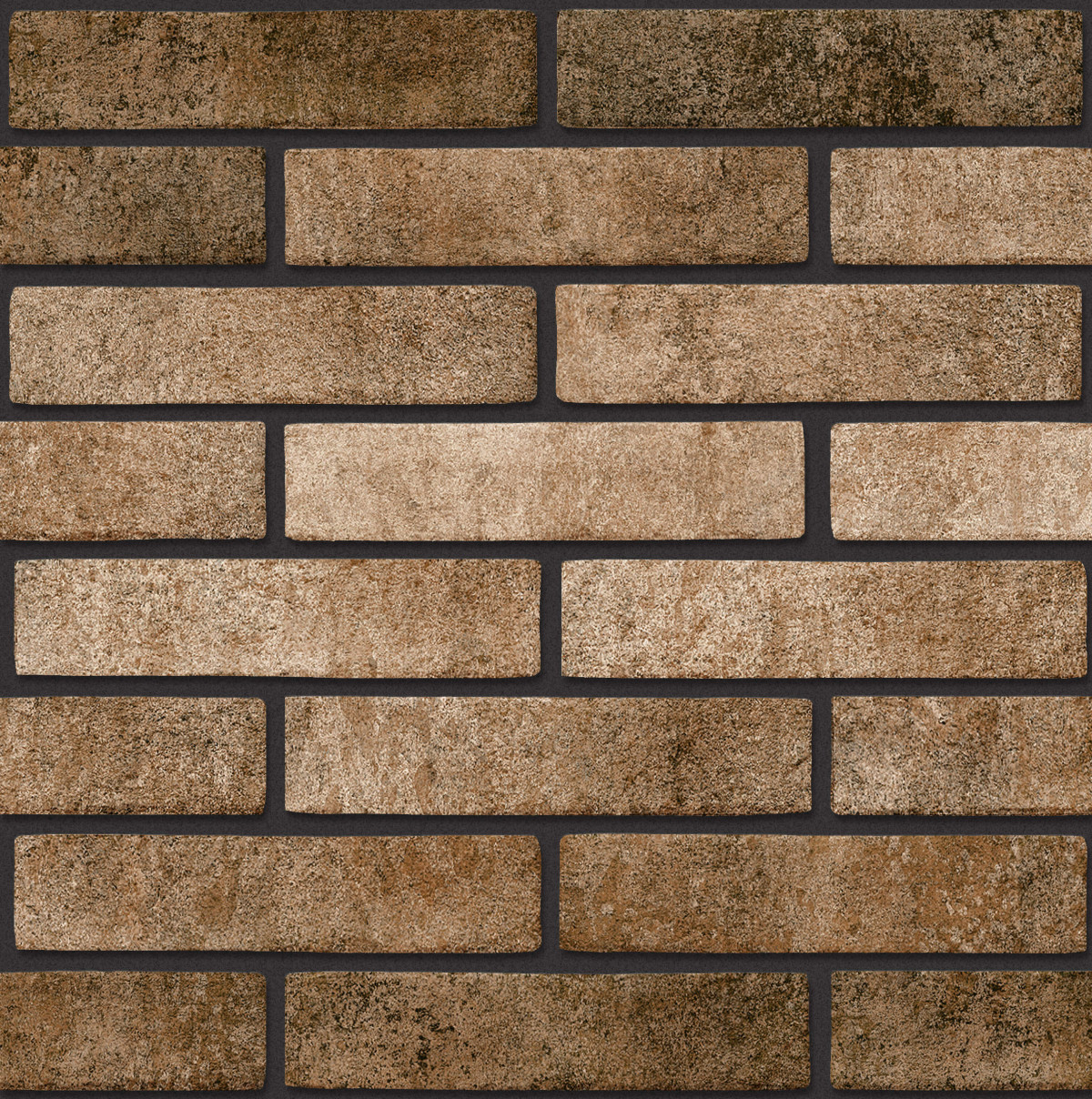 Golden Tile_Seven Tones Orange klinker falburkolat 25 x 6 x 0,6 cm /34P010/