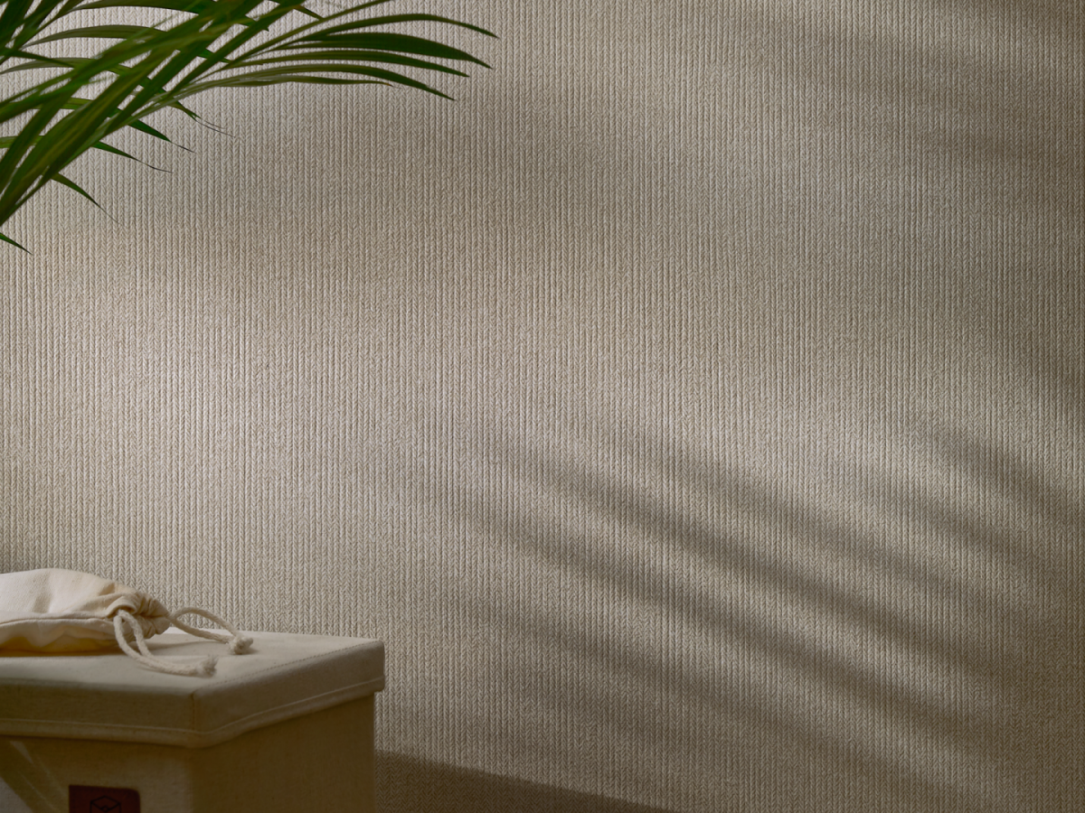 Modee_Tweed Sand textilmintás SPC falpanel /WMS527S/ 1175*2800*4 mm