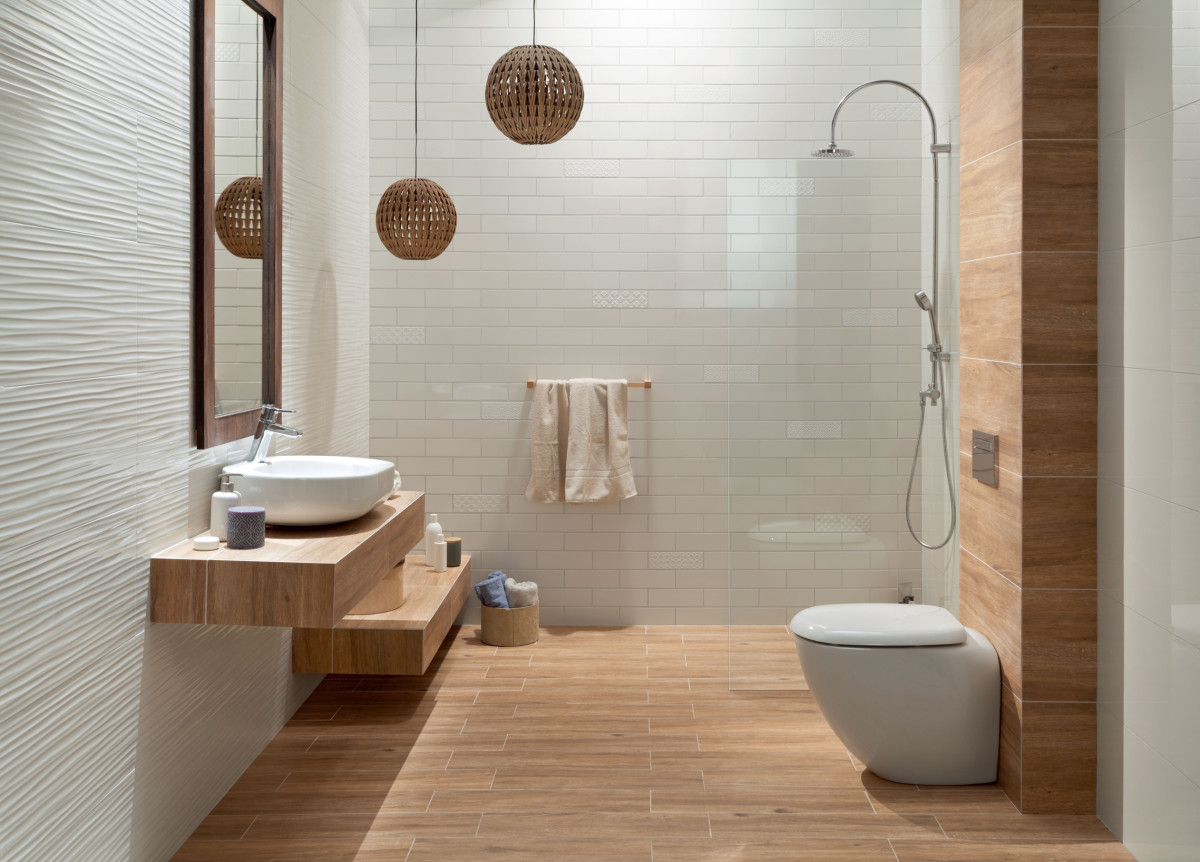 Tubadzin Walnut Bronw STR 14,8x59,8x1,1 cm Csempe