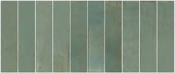 Savoia Italia_ Artisan Verde  fényes fali csempe 25*60*0,83 cm