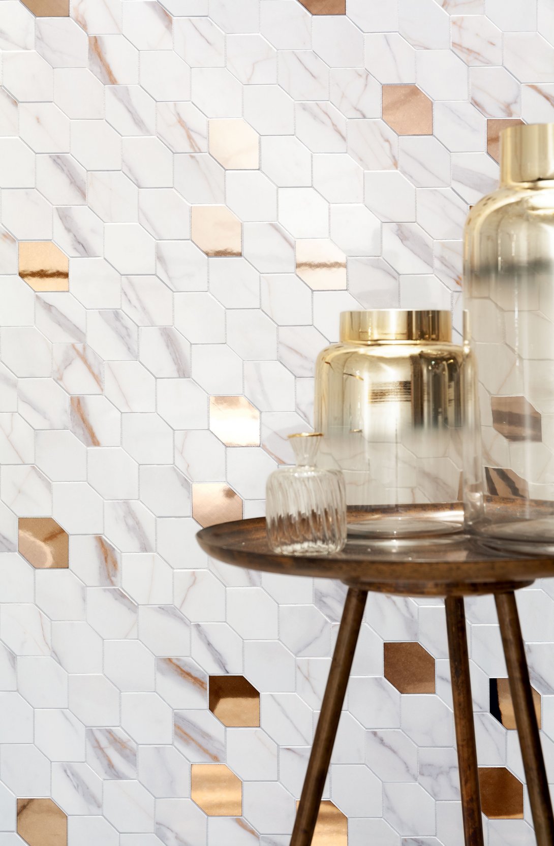 Arte_Dorado Stone Mosaic fényes csempe 29,8*29,8*10 cm