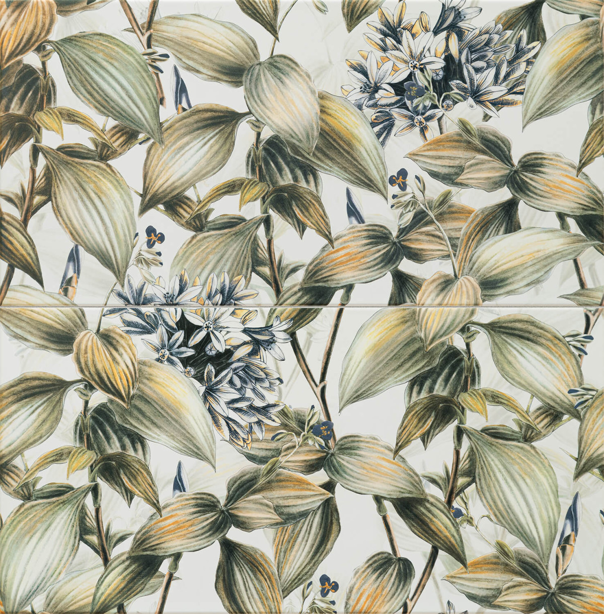 Arte_Melia White Flower matt csempe 30,8*60,8*1 cm
