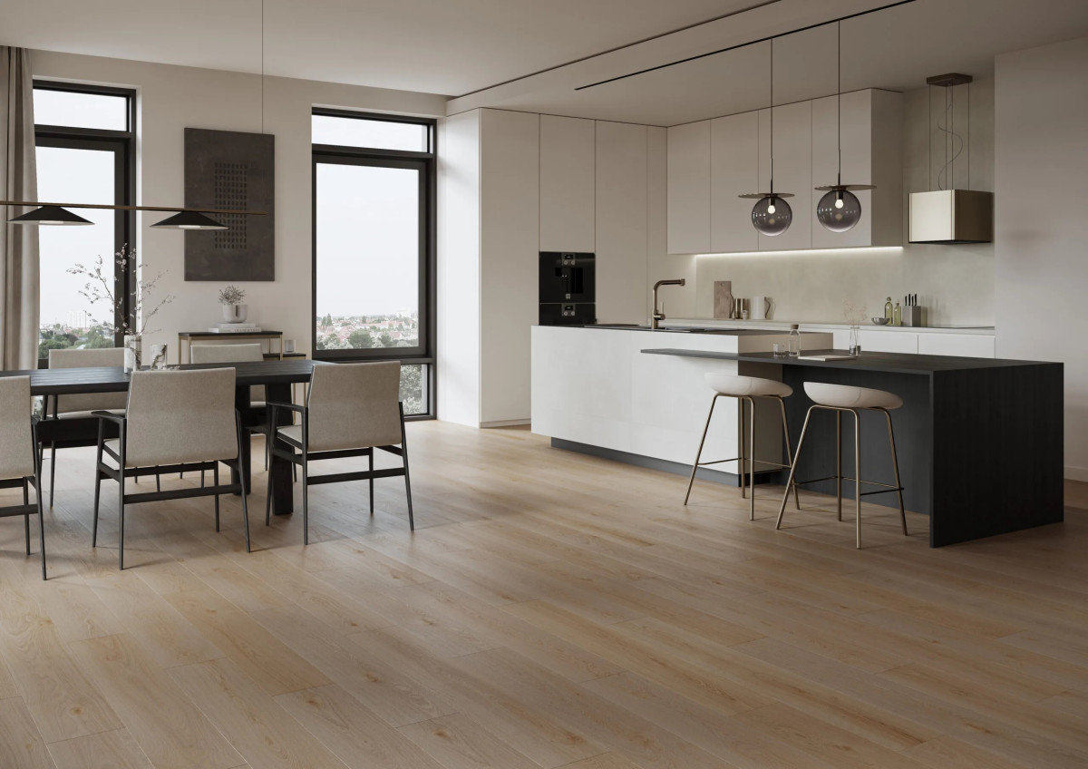 Melegburkolat_Barlinek SPC Apricot Oak 1243*198*5,5 mm /DP3000014/