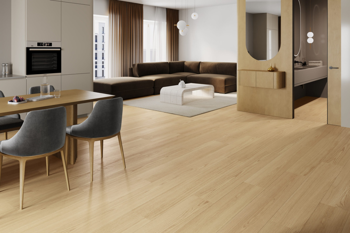 Melegburkolat_Barlinek SPC Pearl Oak 1243*198*5,5 mm /DP3000022/
