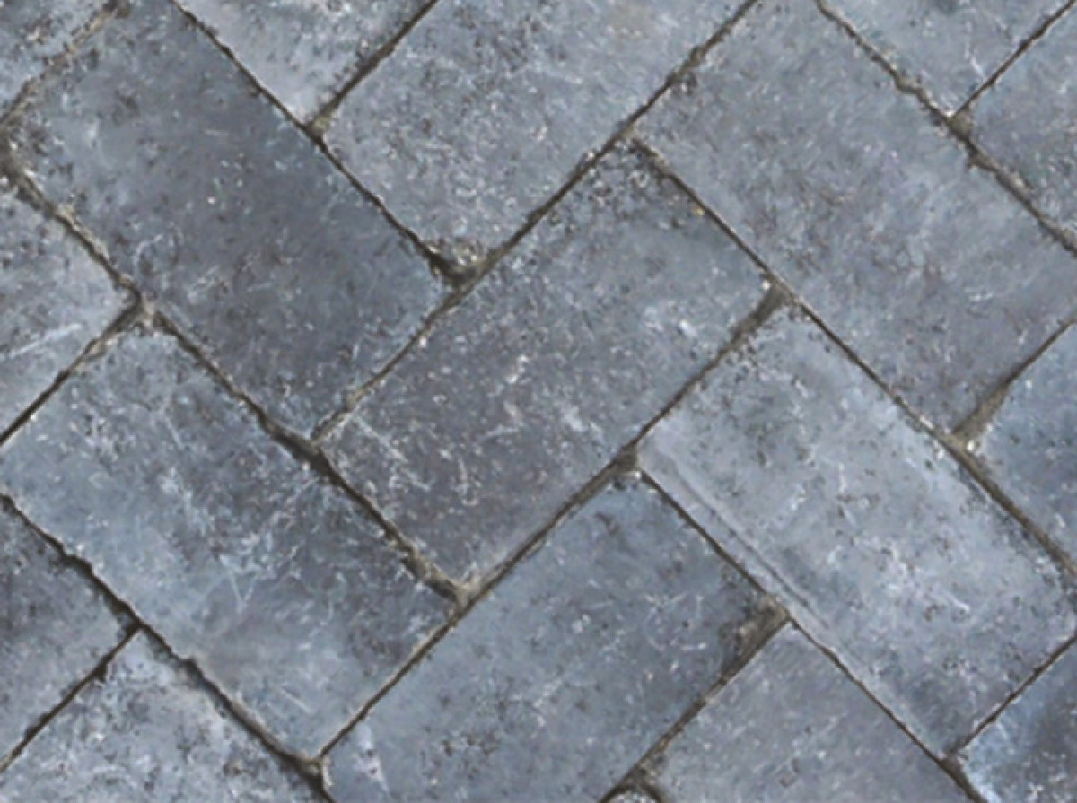 KERÍTÉS LÁBAZAT 5 CM-ES TÉGLAKŐBŐL GRAFIT 192x50x24 cm
