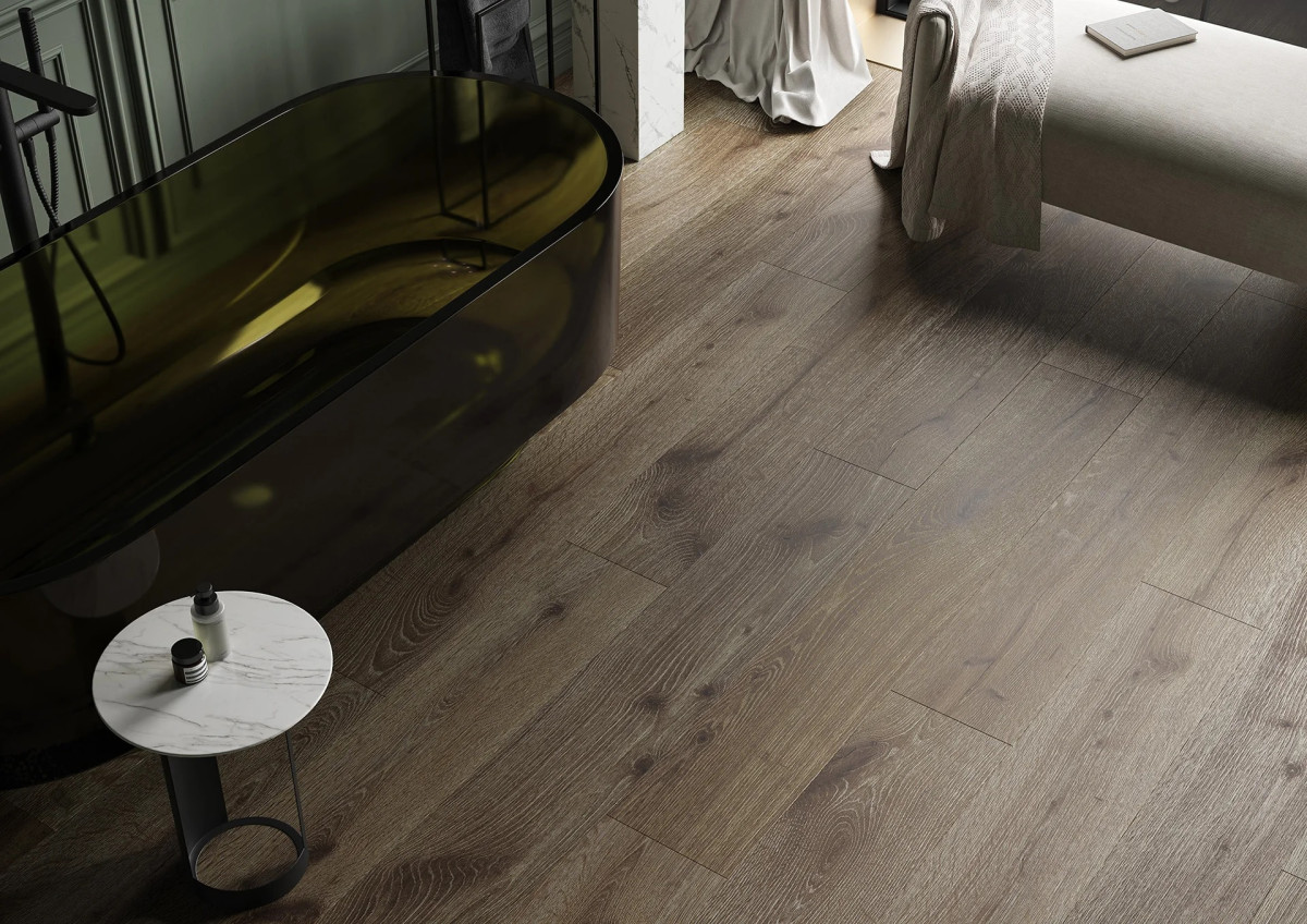 Melegburkolat_Barlinek SPC Coffee Oak 1523*228,6*6mm /DP5000012/