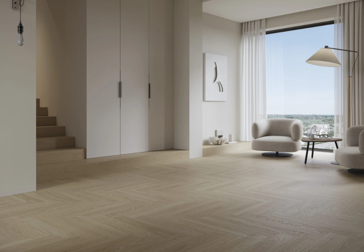 Melegburkolat_Barlinek SPC Flax Oak halszálkás 639,5*127,9*6mm