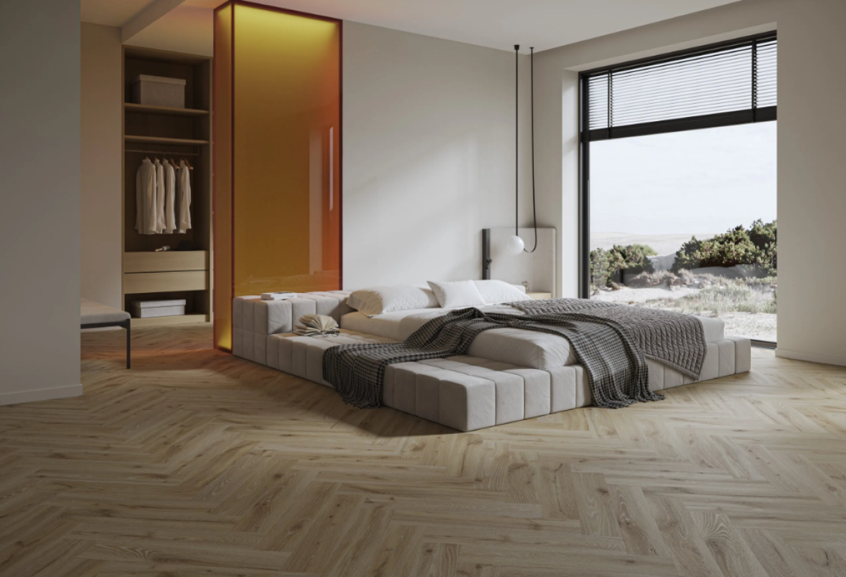Melegburkolat_Barlinek SPC Desert Oak halszálkás 639,5*127,9*6mm