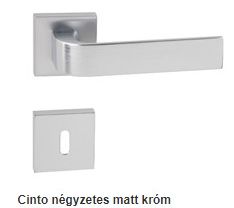 Cinto négyzetes matt króm