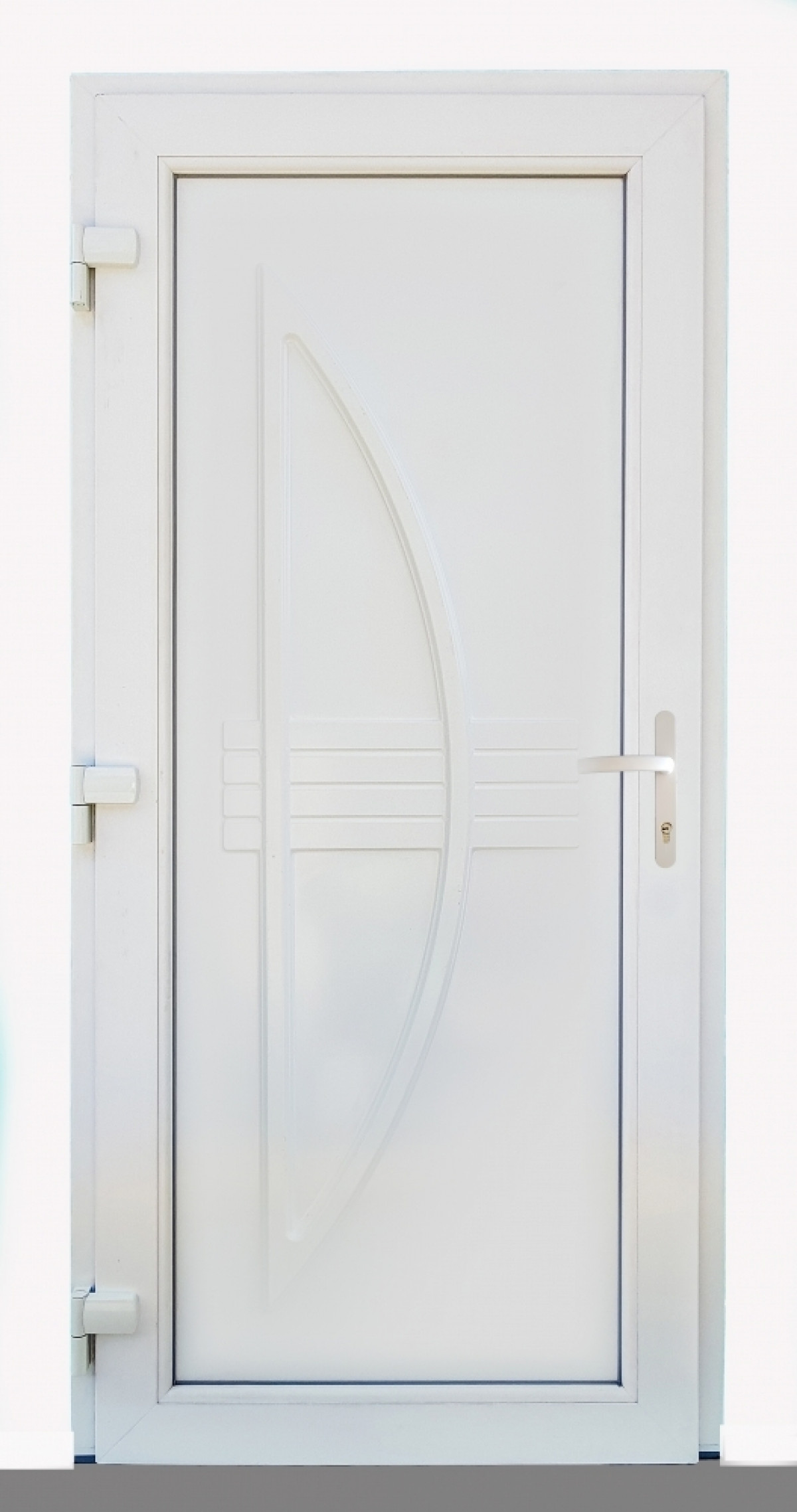 Bejárati ajtó_dombornyomott panel_Tethys tömör