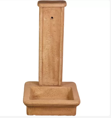 FabroStone_Genova kerti kút - terracotta 100*53*55 cm