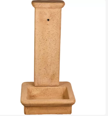 FabroStone_Stelvio kerti kút - terracotta 103*53*55 cm