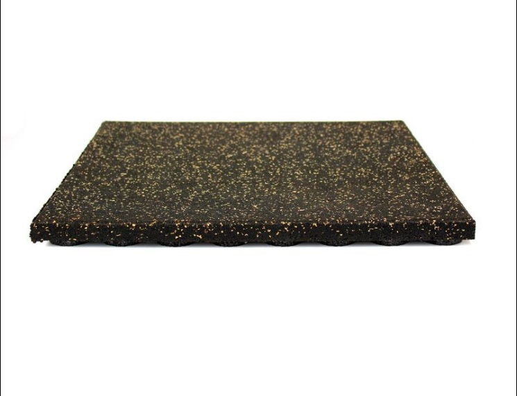 Játszótéri gumilapok szórt-bézs 0,3 cm 50 x 50 cm