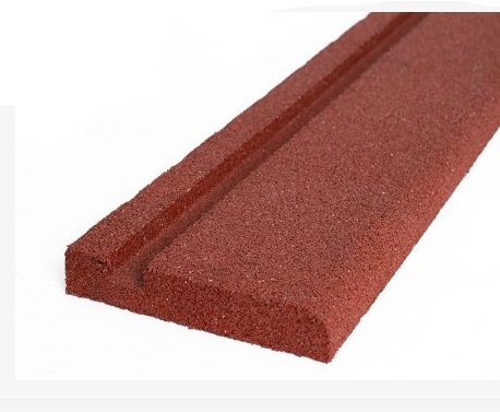 Gumiszegély Vörös (1000x40x250 mm)
