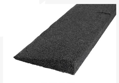 Gumi rámpa elem Fekete (gumi „indító” profil) 1000x250x60mm