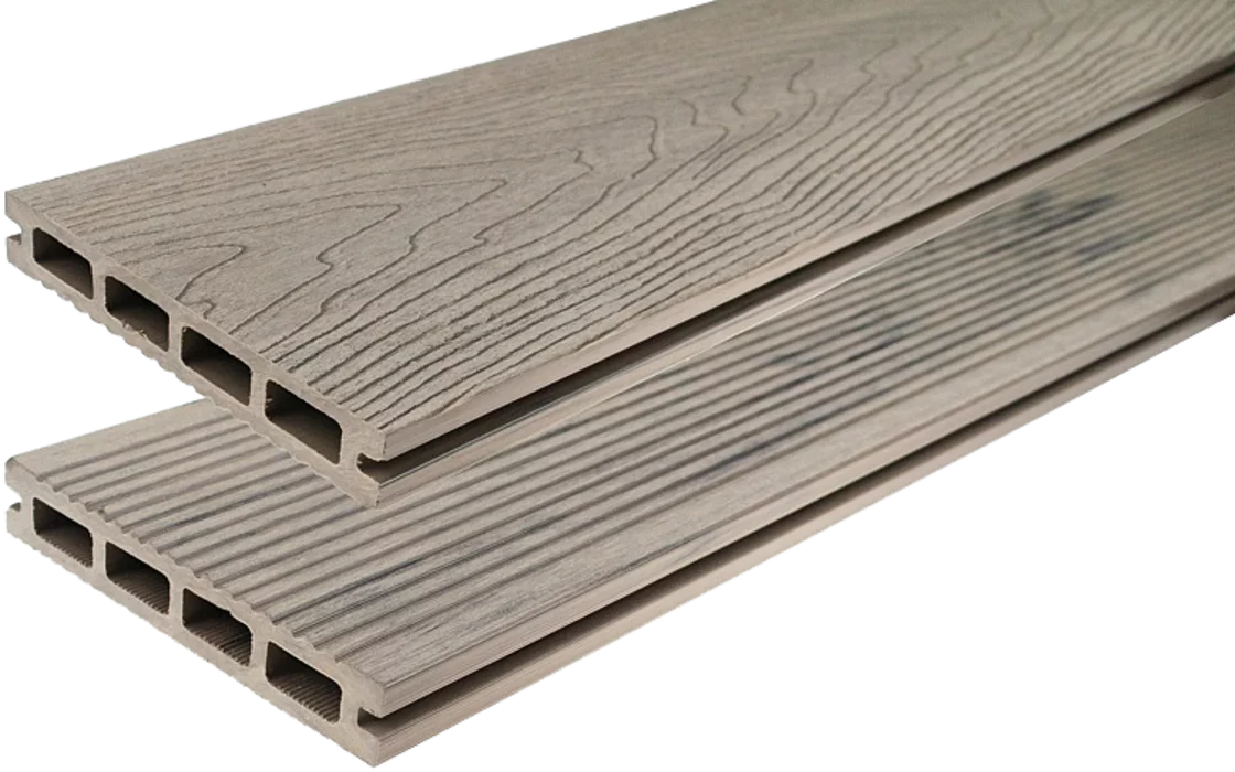 Gardin Natur WPC Teraszburkolat 3000x146x23 mm Silver Fit