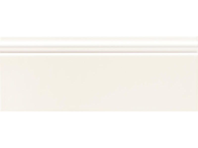 Tubadzin_Royal Place White 1 Listwa Ret fényes fali csempe 11,5*29,8 cm