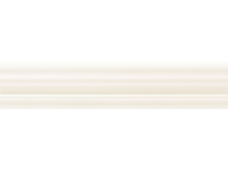Tubadzin_Royal Place White 2 Listwa Ret fényes fali csempe 6,2*29,8 cm