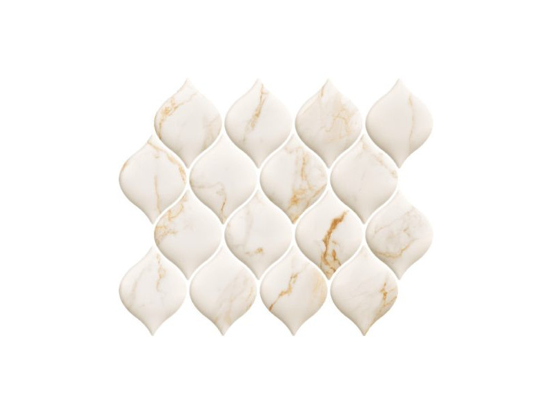 Paradyz_Bliss Gold Arabeska Mosaic Polysk fényes fali csempe 20,2*26,5 cm