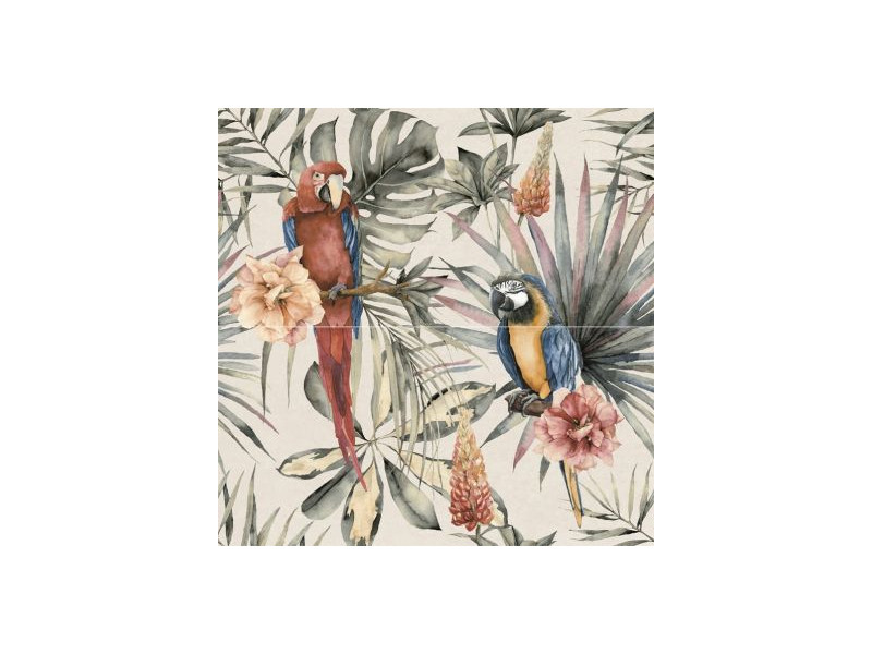 Paradyz_Happiness Uniwersalna panel (2 elemes) matt fali csempe 2*30*60 cm
