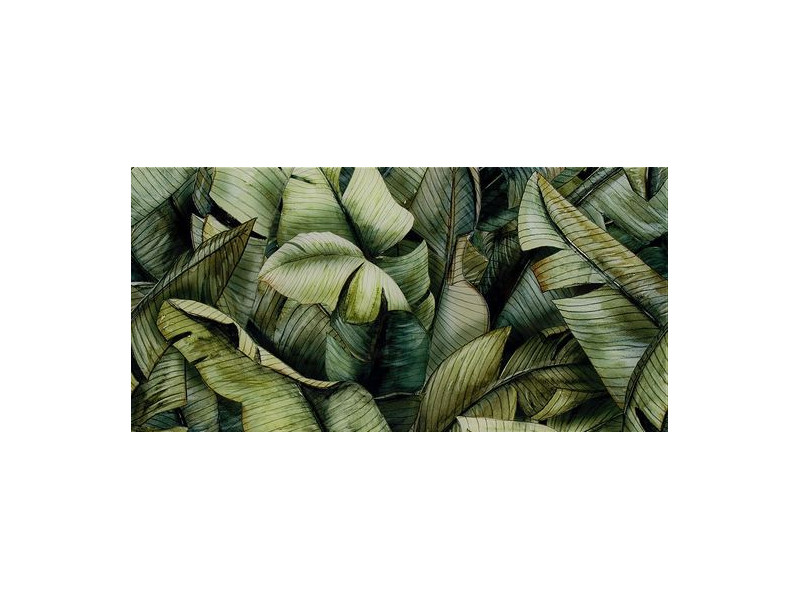 Paradyz_Natura Uniwersalne Inserto Szklane Leaf A fényes fali csempe 30*60 cm