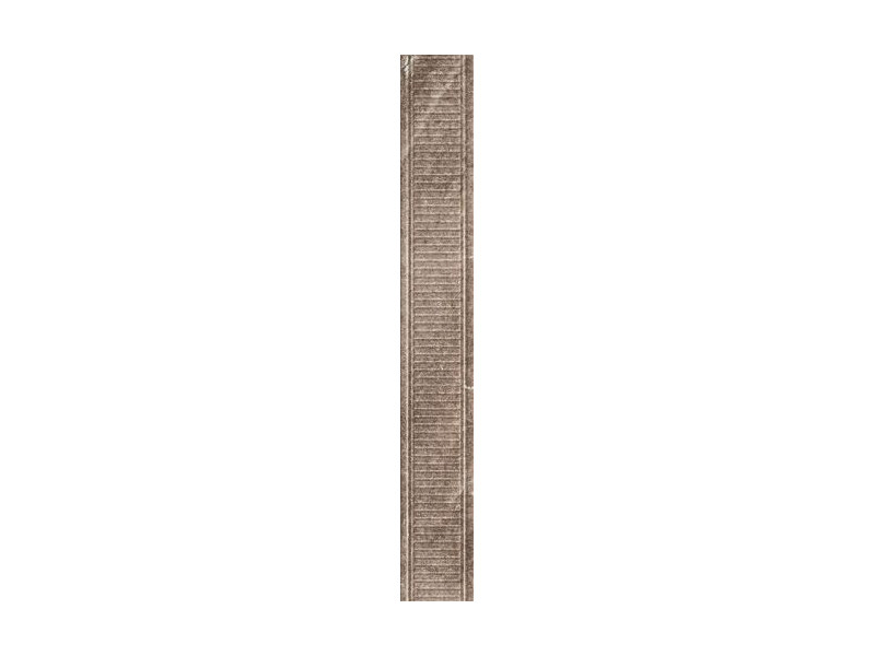Paradyz_Palazzo Brown Listwa fényes fali csempe8*60 cm