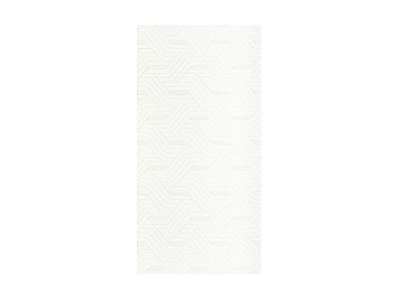 Paradyz_Synergy Bianco Inserto fényes fali csempe 30*60cm