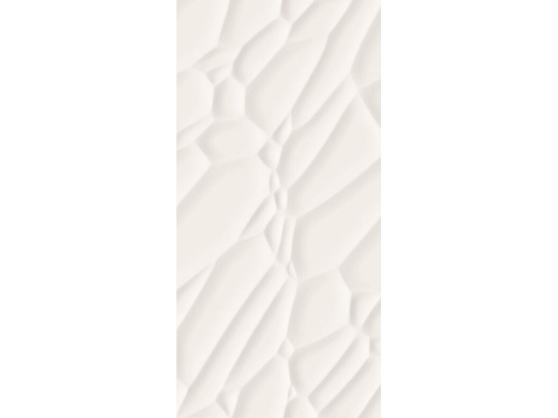 Paradyz_Feelings Bianco STR B Polysk Ret fényes fali csempe 29,8*59,8 cm
