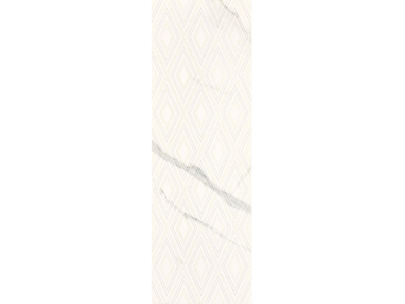 Paradyz_Livia Bianco Inserto fényes fali csempe 25*75 cm