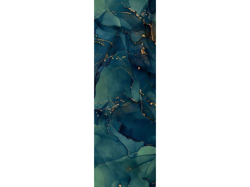 Paradyz_Panel Szklana Navy fényes fali csempe 3*25*75 cm