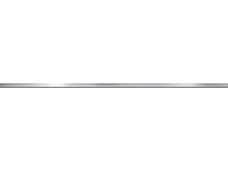 Valore_ Inox Blyszczaca Listwa/C Inox P fényes fali csempe 1,5*75 cm
