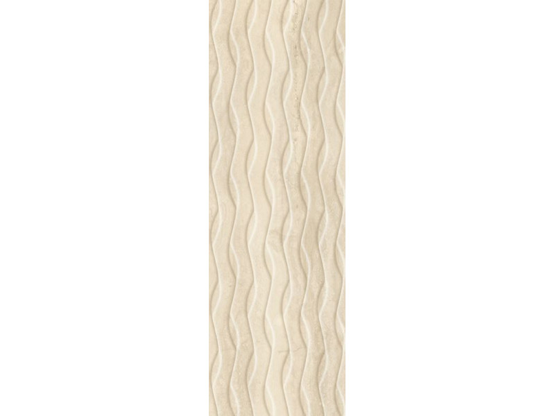 Paradyz_ Silence Beige STR  Ret fényes fali csempe 25*75 cm