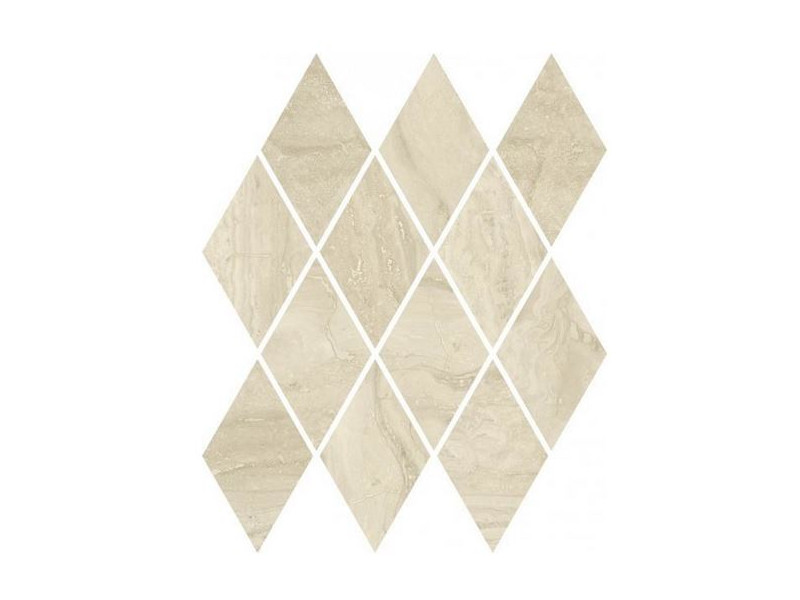 Paradyz_ Silence Beige Mosaic Romb Pillow matt fali csempe 20,6*23,7 cm